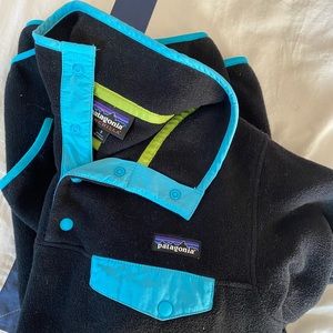 Black Patagonia Synchilla Pullover